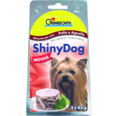 SHINY DOG kure+jehne 2x85g konzerva SHINY DOG kure+jehne 2x85g konzerva
