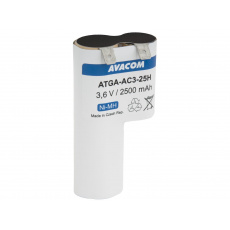AVACOM Baterie pro nůžky na plot Gardena typ ACCU 3 Ni-MH 3,6V 2500mAh AVACOM Baterie pro nůžky na plot Gardena typ ACCU 3 Ni-MH 3,6V 2500mAh