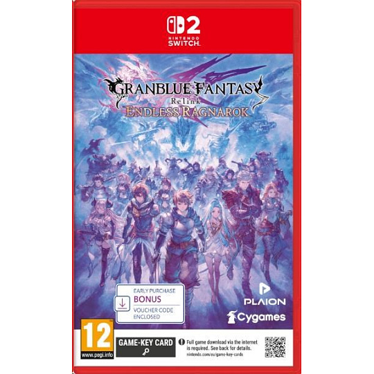 NSW2 hra Granblue Fantasy Relink Endless Ragnarok (Game-key card) NSW2 hra Granblue Fantasy Relink Endless Ragnarok (Game-key card)