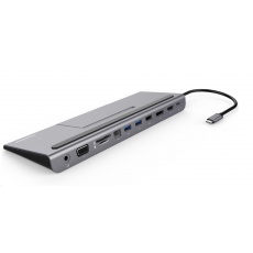 PREMIUMCORD USB-C Full Size MST Dock Station with Phone Stand PREMIUMCORD USB-C Full Size MST Dock Station with Phone Stand