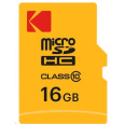 Kodak paměťová micro SD karta 16GB Class10 w/adapter Extra