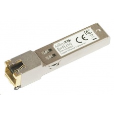 MikroTik SFP+ konvertor na metaliku 10M/100M/1G/2.5G/5G/10G, RJ-45, až 200m MikroTik SFP+ konvertor na metaliku 10M/100M/1G/2.5G/5G/10G, RJ-45, až 200m