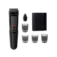 Philips Multigroom series 3000 MG3710/15 zastřihovač, 6v1, samoostřicí ocelové břity, Ni-MH baterie Philips Multigroom series 3000 MG3710/15 zastřihovač, 6v1, samoostřicí ocelové břity, Ni-MH baterie