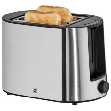 WMF Bueno Pro topinkovač, 870 W, 6 úrovní opekání, odnímatelná přihrádka na dorbky, nerez / černá WMF Bueno Pro topinkovač, 870 W, 6 úrovní opekání, odnímatelná přihrádka na dorbky, nerez / černá