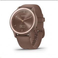 Garmin vívomove Sport pouzdro Ivory, silikonový řemínek Peach Gold Garmin vívomove Sport pouzdro Ivory, silikonový řemínek Peach Gold