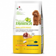 TRAINER Natural Small&Toy Ad. Prosciutto a ryze 2kg TRAINER Natural Small&Toy Ad. Prosciutto a ryze 2kg