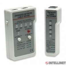 Intellinet Cable Tester, Multifunction RJ45/RJ11 Intellinet Cable Tester, Multifunction RJ45/RJ11