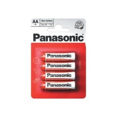 PANASONIC Zinkouhlíkové baterie Red Zinc R6RZ/4BP EU AA 1,5V (Blistr 4ks) PANASONIC Zinkouhlíkové baterie Red Zinc R6RZ/4BP EU AA 1,5V (Blistr 4ks)
