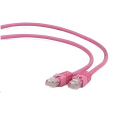 GEMBIRD kabel patchcord CAT6 stíněný FTP 5m, růžový GEMBIRD kabel patchcord CAT6 stíněný FTP 5m, růžový