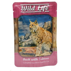 Kap.Wild Life Cat kachna+losos 80g Kap.Wild Life Cat kachna+losos 80g