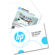 HP Advanced Photo Paper, Gloss (5x5 in; 127x127 mm) –20 sheets HP Advanced Photo Paper, Gloss (5x5 in; 127x127 mm) –20 sheets
