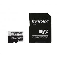 TRANSCEND MicroSDXC karta 256GB 340S, UHS-I U3 A2 Ultra Performace 160/125 MB/s TRANSCEND MicroSDXC karta 256GB 340S, UHS-I U3 A2 Ultra Performace 160/125 MB/s