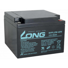 LONG baterie 12V 26Ah M5 LongLife 12 let (WPL26-12N) LONG baterie 12V 26Ah M5 LongLife 12 let (WPL26-12N)