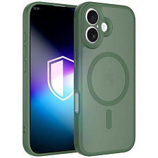 3mk ochranný kryt Misty MagCase Green pro Apple iPhone 17 3mk ochranný kryt Misty MagCase Green pro Apple iPhone 17
