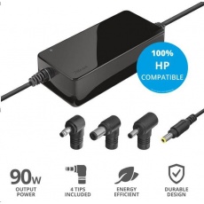 TRUST napájecí adaptér MAXO pro notebooky HP 90W, vč. koncovek TRUST napájecí adaptér MAXO pro notebooky HP 90W, vč. koncovek