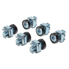 PremiumCord Sada montážní do racku ,4x šroub M6, 4x nut, 4x plastová podložka PremiumCord Sada montážní do racku ,4x šroub M6, 4x nut, 4x plastová podložka