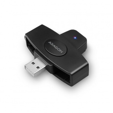 AXAGON CRE-SM5, USB externí PocketReader čtečka kontaktních karet ID card (eObčanka) AXAGON CRE-SM5, USB externí PocketReader čtečka kontaktních karet ID card (eObčanka)