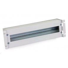 TRITON 19" jističová lišta 3U s krytem, DIN, černá TRITON 19" jističová lišta 3U s krytem, DIN, černá