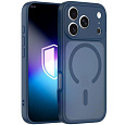 3mk ochranný kryt Misty MagCase Blue pro Apple iPhone 17 Pro Max