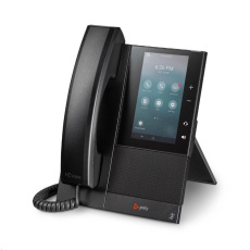 Poly IP telefon CCX 500 bez sluchátka, 5" displej, PoE, bez napájecího zdroje, (MS Teams)