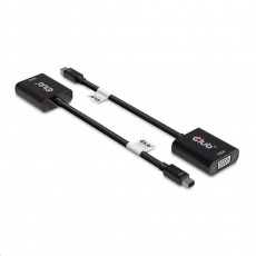 Club3D adaptér aktivní Mini DisplayPort na VGA Club3D adaptér aktivní Mini DisplayPort na VGA