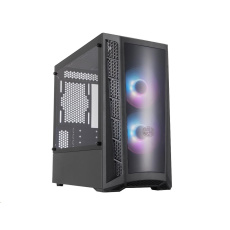Cooler Master case MasterBox MB320L, aRGB, mATX, Mid Tower, černá, bez zdroje, ARGB ovladač Cooler Master case MasterBox MB320L, aRGB, mATX, Mid Tower, černá, bez zdroje, ARGB ovladač
