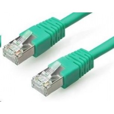 GEMBIRD kabel patchcord CAT6 stíněný FTP 2m, zelený GEMBIRD kabel patchcord CAT6 stíněný FTP 2m, zelený