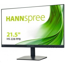 Hannspree HS228PPB 21,5" LCD monitor, full HD 1920x1080, 16:9, 5ms, HDMI, DP, VGA Hannspree HS228PPB 21,5" LCD monitor, full HD 1920x1080, 16:9, 5ms, HDMI, DP, VGA