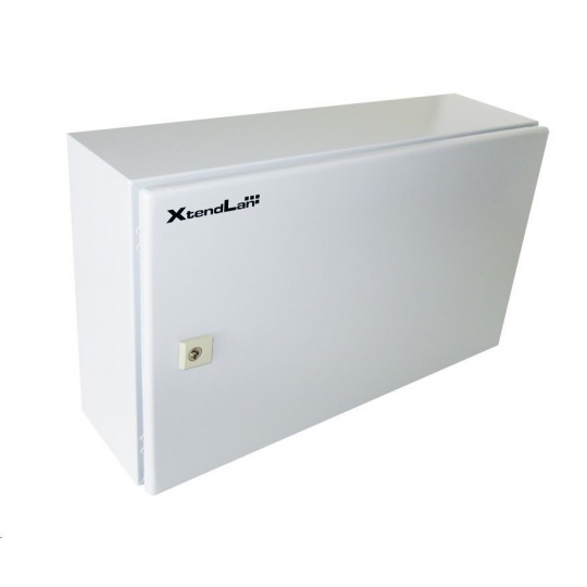 XtendLan 19" venkovní vodotěsný rozvaděč 6U 22U 600x360, krytí IP55, nosnost 65kg, šedý