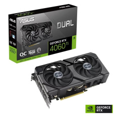 ASUS VGA NVIDIA GeForce RTX 4060 Ti DUAL OC 16G EVO, 16G GDDR6, 3xDP, 1xHDMI ASUS VGA NVIDIA GeForce RTX 4060 Ti DUAL OC 16G EVO, 16G GDDR6, 3xDP, 1xHDMI