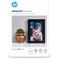 HP Advanced Glossy Photo Paper-100 sht/10 x 15 cm borderless, 250 g/m2, Q8692A HP Advanced Glossy Photo Paper-100 sht/10 x 15 cm borderless, 250 g/m2, Q8692A