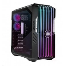 Cooler Master case HAF 700 EVO, ARGB, průhledná bočnice, šedá