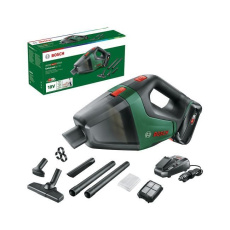 Bosch UniversalVac 18 akumulátorový vysavač, 9 kPa, akumulátor POWER FOR ALL, kartáčová tryska Bosch UniversalVac 18 akumulátorový vysavač, 9 kPa, akumulátor POWER FOR ALL, kartáčová tryska