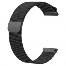 RhinoTech univerzální řemínek milánský tah Quick Release 22mm černý RhinoTech univerzální řemínek milánský tah Quick Release 22mm černý