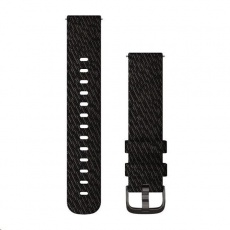 Garmin řemínek Quick Release 20mm, nylonový černý, černá přezka Garmin řemínek Quick Release 20mm, nylonový černý, černá přezka