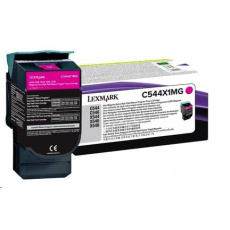 LEXMARK C544, X544 Magenta Extra High Yield Return Programme Toner Cartridge (4K) LEXMARK C544, X544 Magenta Extra High Yield Return Programme Toner Cartridge (4K)