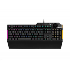 ASUS klávesnice TUF GAMING K1, membránová, CZ/SK, černá ASUS klávesnice TUF GAMING K1, membránová, CZ/SK, černá