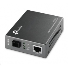 TP-Link MC112CS WDM media konvertor (1x100Mb/s, 1x simplex SC/UPC, SM, 1310/1550nm, 20km) TP-Link MC112CS WDM media konvertor (1x100Mb/s, 1x simplex SC/UPC, SM, 1310/1550nm, 20km)