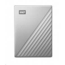 WD My Passport Ultra 4TB, Externí HDD, USB-C 3.0, stříbrná WD My Passport Ultra 4TB, Externí HDD, USB-C 3.0, stříbrná