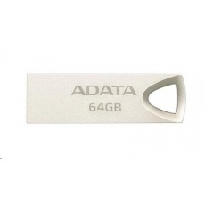 ADATA Flash Disk 64GB UV210, USB 2.0 Dash Drive, kovový ADATA Flash Disk 64GB UV210, USB 2.0 Dash Drive, kovový