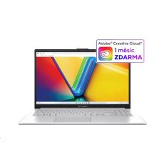 ASUS NTB Vivobook 15 OLED (M1505YA-OLED389W), R7 7730U, 15.6" 1920x1080, 16GB, 1TB SSD, AMD Radeon, W11 Home, Silver ASUS NTB Vivobook 15 OLED (M1505YA-OLED389W), R7 7730U, 15.6" 1920x1080, 16GB, 1TB SSD, AMD Radeon, W11 Home, Silver