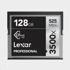 Lexar Pro 3500X Cfast (VPG-130) R525/W445 128GB Lexar Pro 3500X Cfast (VPG-130) R525/W445 128GB
