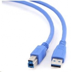 GEMBIRD Kabel USB 3.0 A-B propojovací 1,8m (modrý) GEMBIRD Kabel USB 3.0 A-B propojovací 1,8m (modrý)