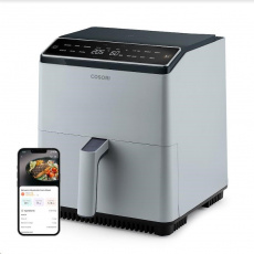 Cosori Dual Blaze 6.4L SMART horkovzdušná fritéza, šedá Cosori Dual Blaze 6.4L SMART horkovzdušná fritéza, šedá