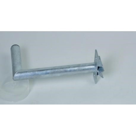 Držák antény na stožár s vinklem, žárový zinek, délka 35cm Držák antény na stožár s vinklem, žárový zinek, délka 35cm