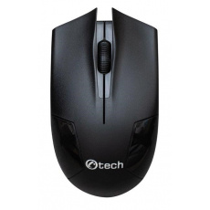 C-TECH myš WLM-08, bezdrátová, 1200DPI, 3 tlačítka, USB nano receiver, černá C-TECH myš WLM-08, bezdrátová, 1200DPI, 3 tlačítka, USB nano receiver, černá