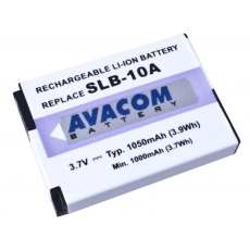 AVACOM Samsung SLB-10A Li-ion 3.7V 1050mAh 3.8Wh AVACOM Samsung SLB-10A Li-ion 3.7V 1050mAh 3.8Wh