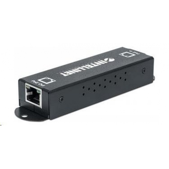 Intellinet 1-Port Gigabit High-Power PoE+ Extender Repeater, 802.3af/at