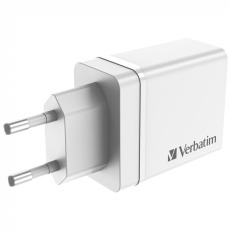 VERBATIM Univerzální adaptér nabíječka CHR-30EU2, 30W, 1x USB-C, 3x USB bílá VERBATIM Univerzální adaptér nabíječka CHR-30EU2, 30W, 1x USB-C, 3x USB bílá