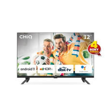 CHiQ L32G7L TV 32", HD, smart, Android 11, dbx-tv, Dolby Audio, Frameless CHiQ L32G7L TV 32", HD, smart, Android 11, dbx-tv, Dolby Audio, Frameless